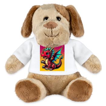 dragon - MiniFeet® Dog Helge - white - Front