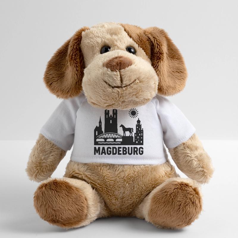 Silhouette de Magdebourg Chien en peluche Helge MiniFeet®