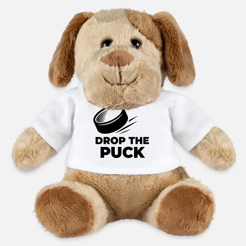 DROP_THE_PUCK - MiniFeet® Dog Helge - white