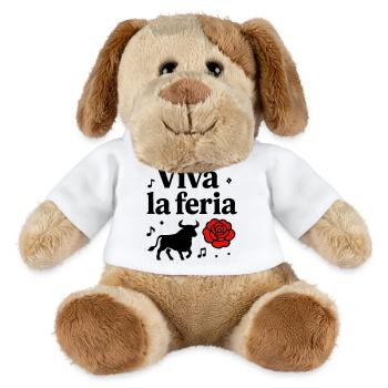 Motif Vive La Féria Taureau Banda Sud-Ouest - Chien en peluche Helge MiniFeet® - blanc - Devant