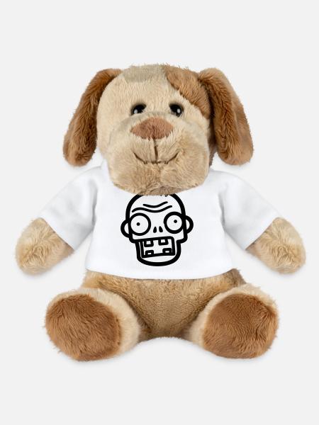 Zombie - MiniFeet® Hund Helge - Weiß