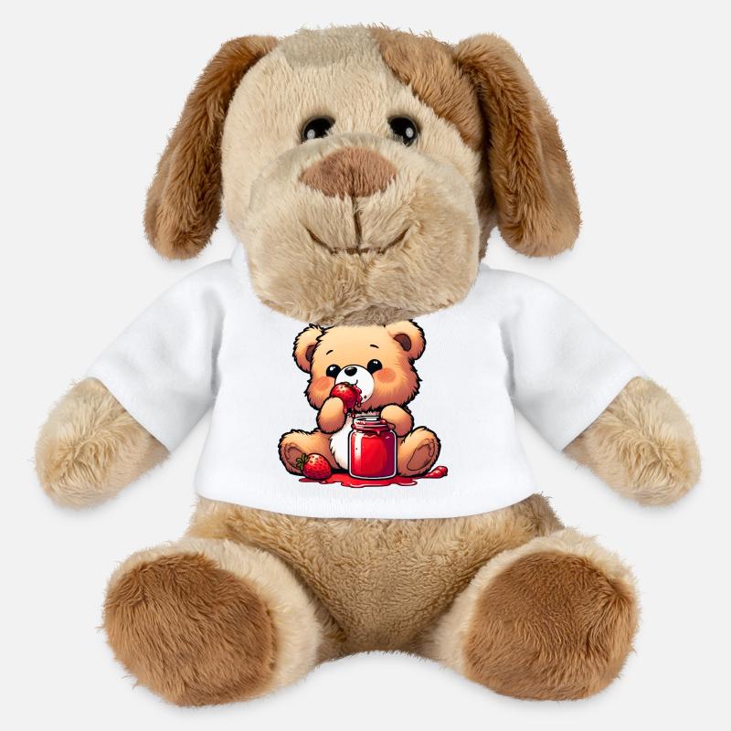 Bear Teddy Bear Bear - MiniFeet® Dog Helge - white