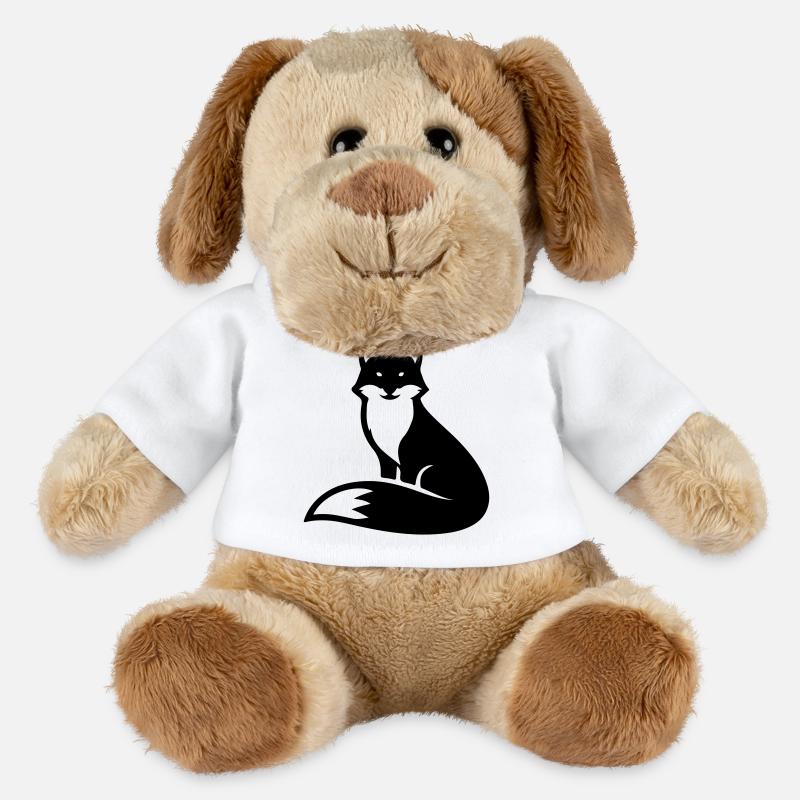 Fuchs Tier - MiniFeet® Hund Helge - Weiß