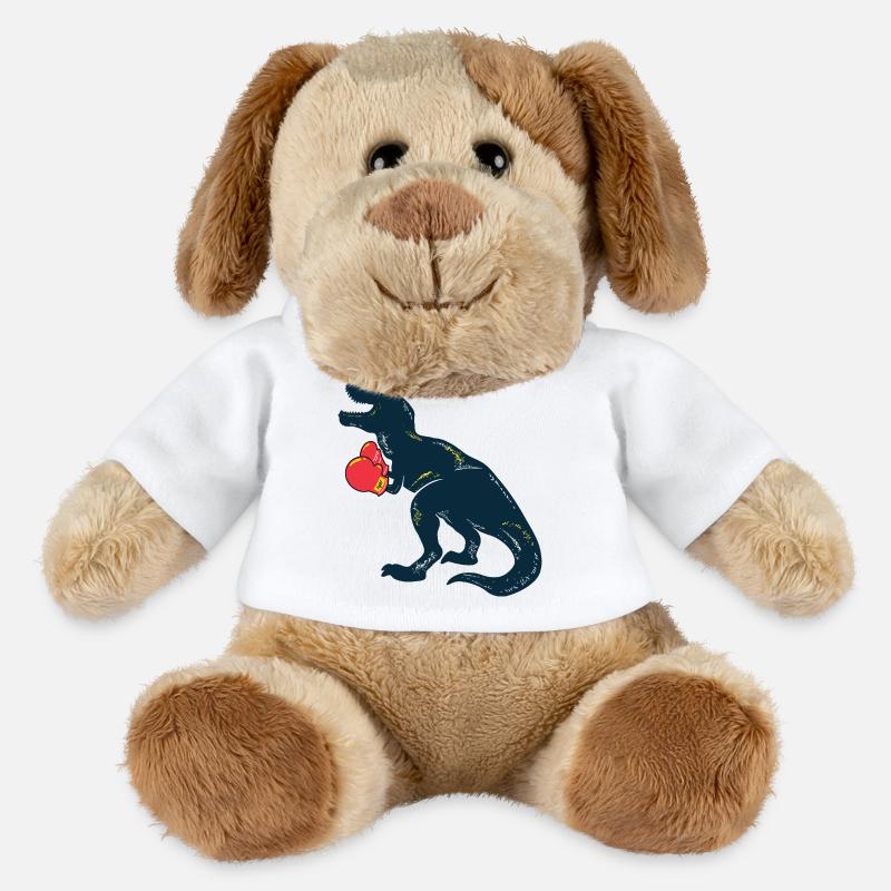 Dino Boxer Rex - MiniFeet® Dog Helge - white