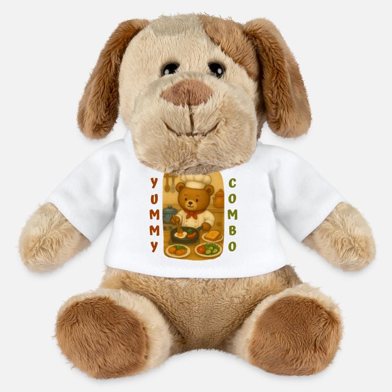 Bear Cook - MiniFeet® Hund Helge - Weiß