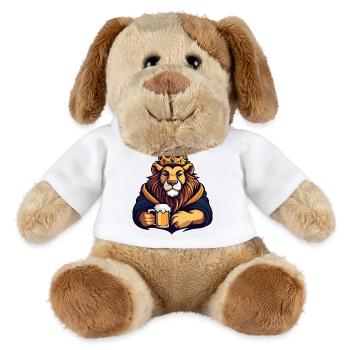 Lion Beer King - MiniFeet® Dog Helge - white - Front