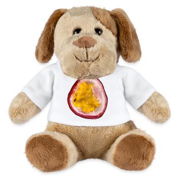 Fruit de la passion - Chien en peluche Helge MiniFeet® - blanc - Devant
