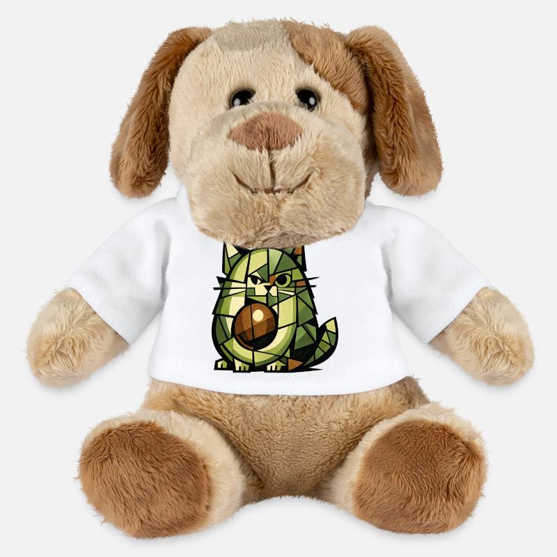 AvoCat Cubism Version - MiniFeet® Dog Helge - white