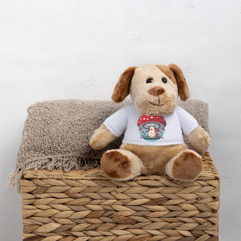 Red Mushroom - Toadstool - Lucky Mushroom MiniFeet® Dog Helge