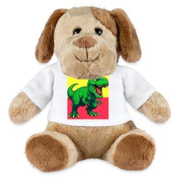 Dinosaurier - MiniFeet® Hund Helge - Weiß - Vorne