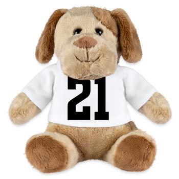 21 - MiniFeet® Dog Helge - white - Front
