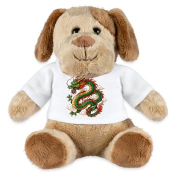 Dragon China Myth - MiniFeet® Dog Helge - white - Front