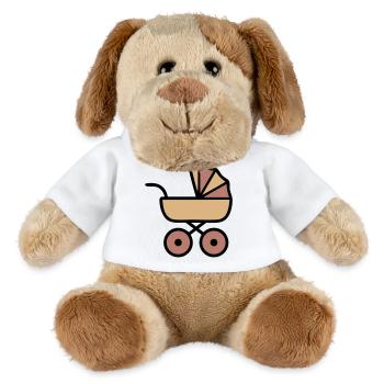 Kinderwagen Baby Boho Icon - MiniFeet® Hund Helge - Weiß - Vorne