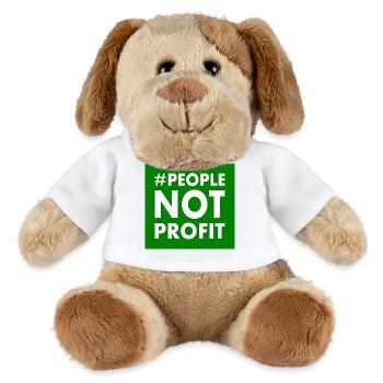 People not profit - MiniFeet® Hund Helge - Weiß - Vorne