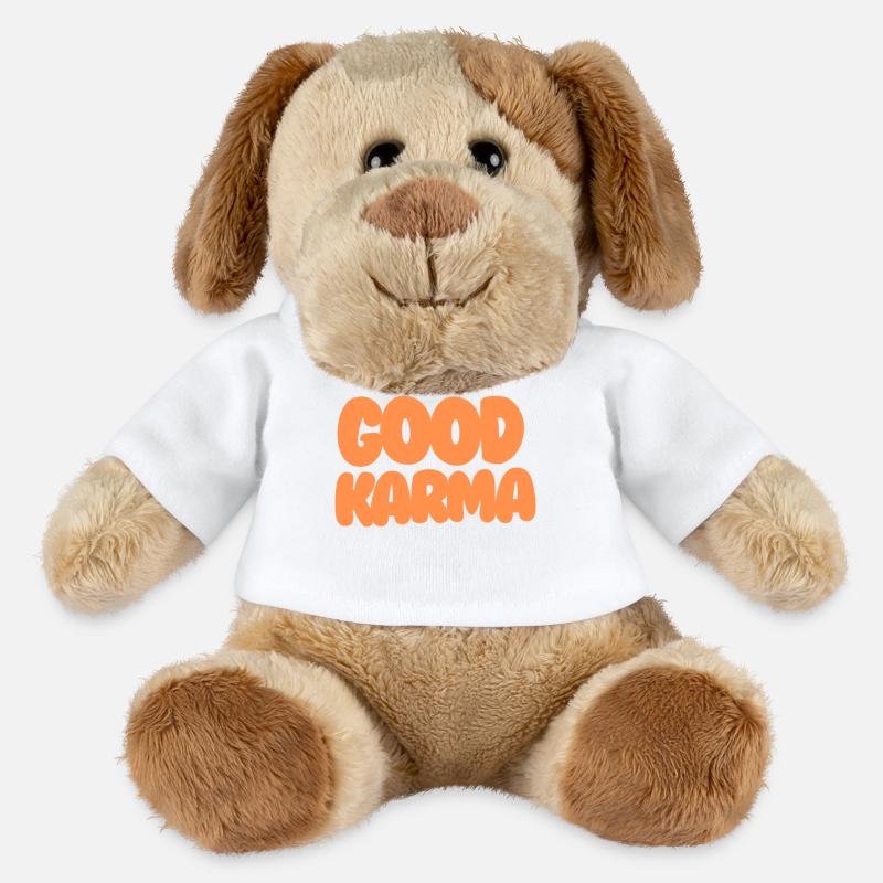 Good Karma Orange - MiniFeet® Hund Helge - Weiß