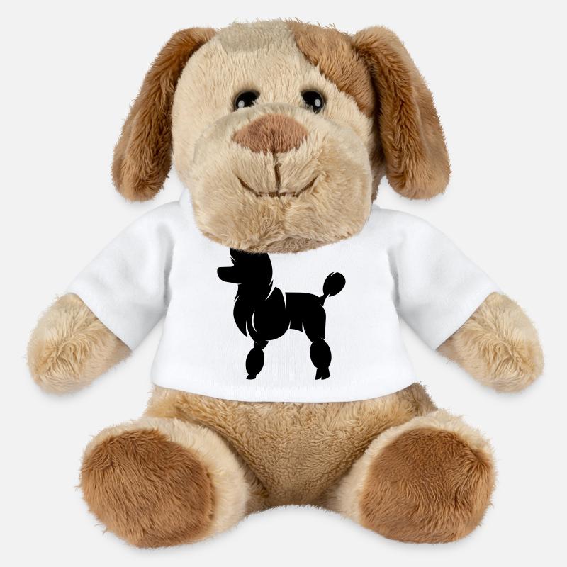 Königspudel - MiniFeet® Hund Helge - Weiß