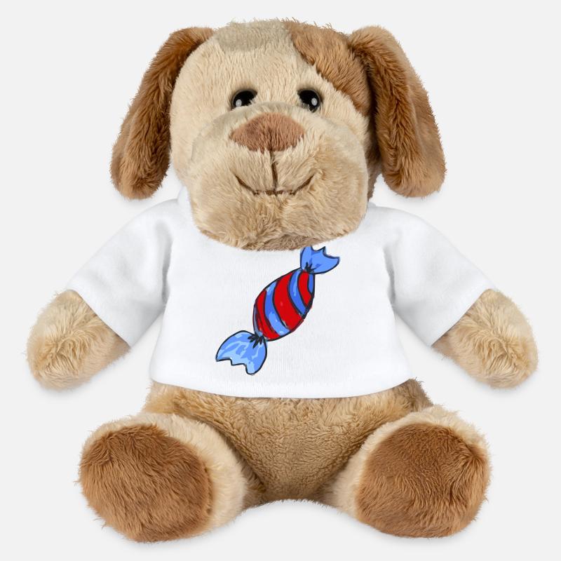 candy sweets - MiniFeet® Dog Helge - white