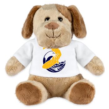 Surfboard | Surfer | Surf - MiniFeet® Hund Helge - Weiß - Vorne