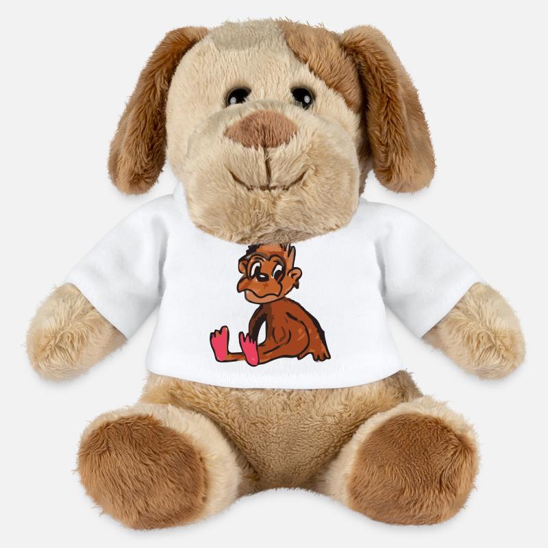 monkey monkey - MiniFeet® Dog Helge - white