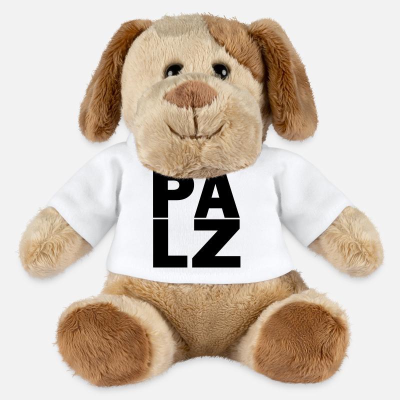 Pfalzluschd - MiniFeet® Hund Helge - Weiß