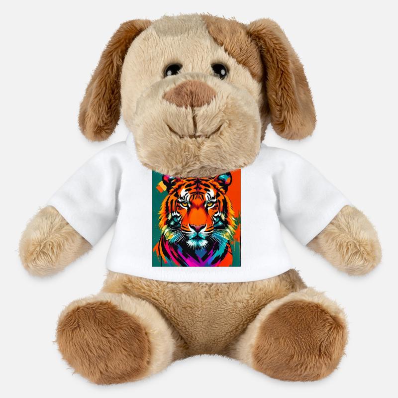 Tiger - MiniFeet® Hund Helge - Weiß