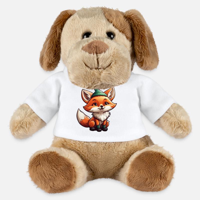 Fuchs - MiniFeet® Hund Helge - Weiß