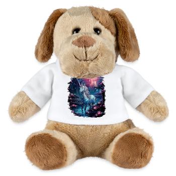 bday funky heart hippy present sayings birthday - MiniFeet® Hund Helge - Weiß - Vorne