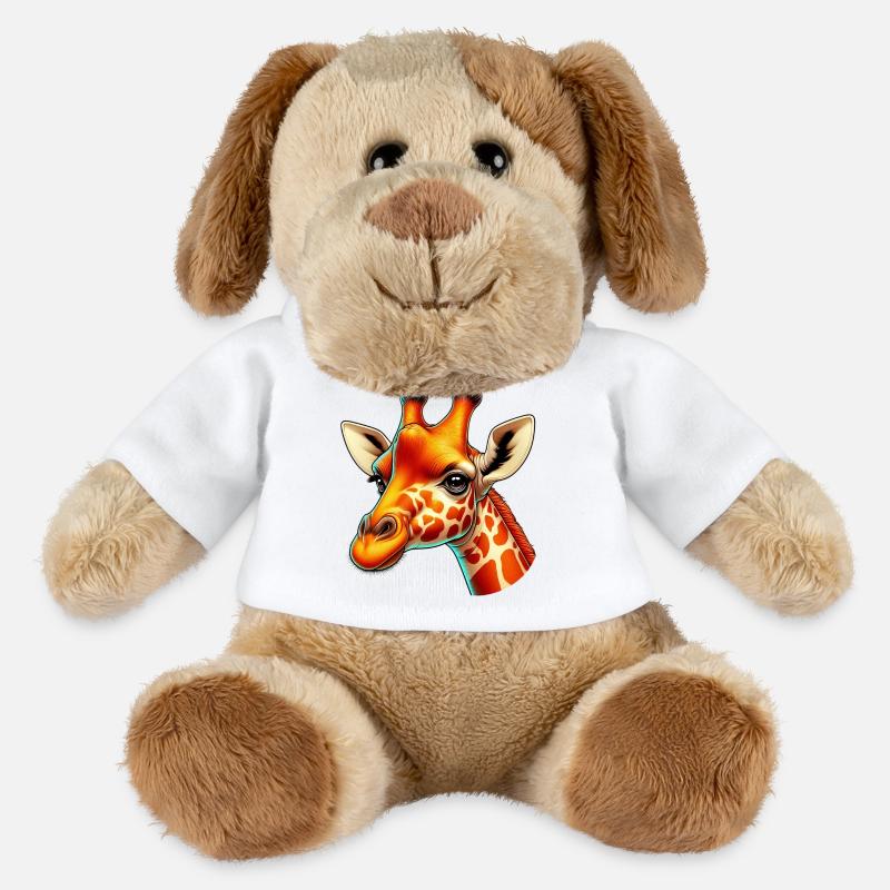 Giraffe - MiniFeet® Hund Helge - Weiß