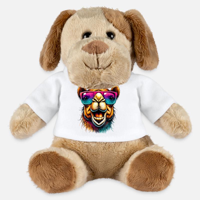 Kamel - MiniFeet® Hund Helge - Weiß