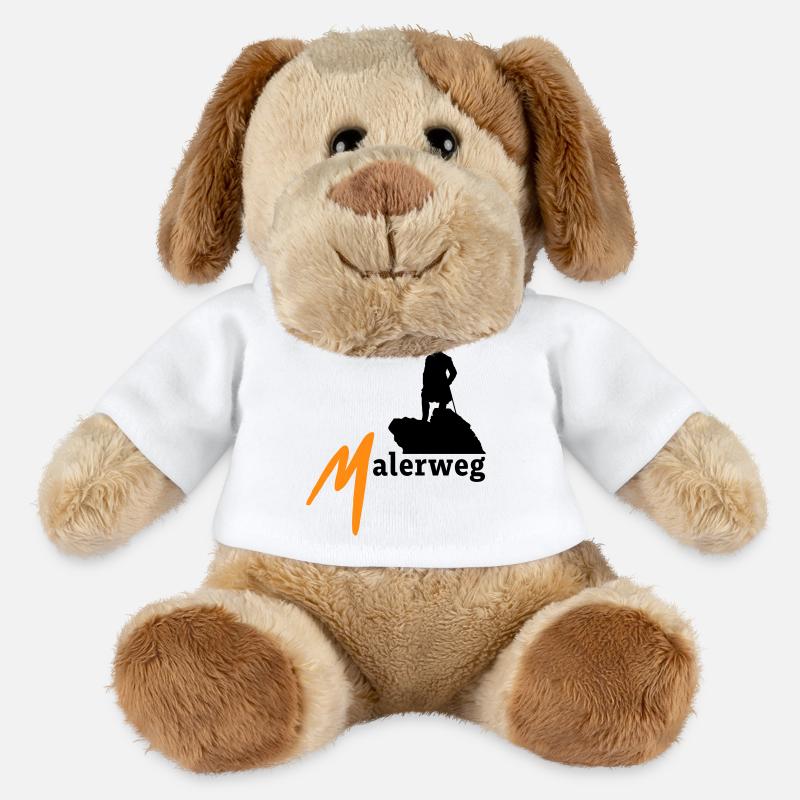Malerweg Elbsandsteingebirge Sächsische Schweiz - MiniFeet® Hund Helge - Weiß