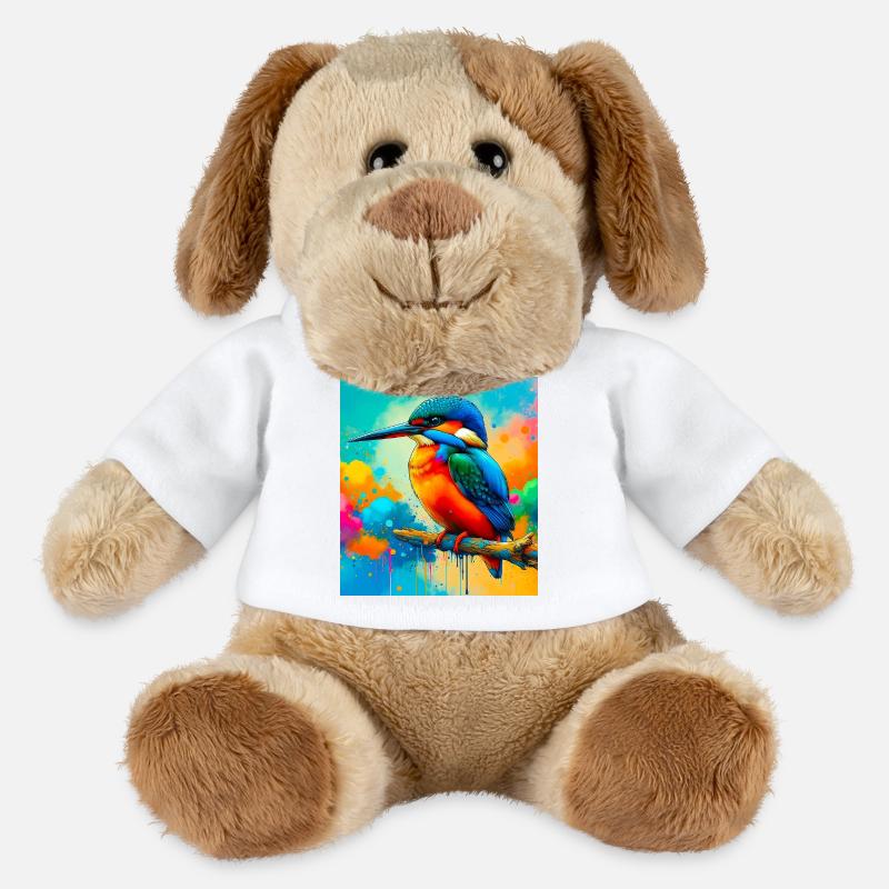 Eisvogel - MiniFeet® Hund Helge - Weiß