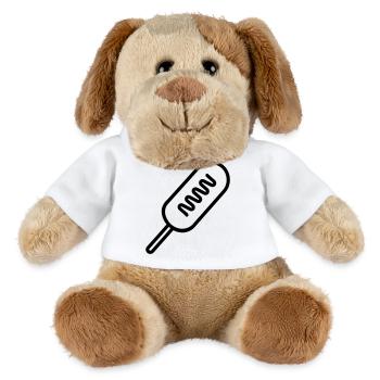 Corn Dog - MiniFeet® Hund Helge - Weiß - Vorne