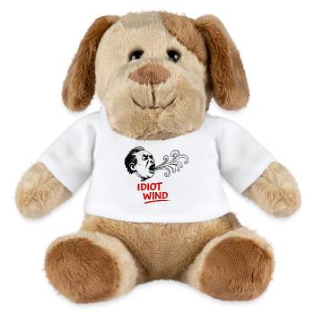 Sturmkopf mit Windspiralen - MiniFeet® Hund Helge - Weiß - Vorne