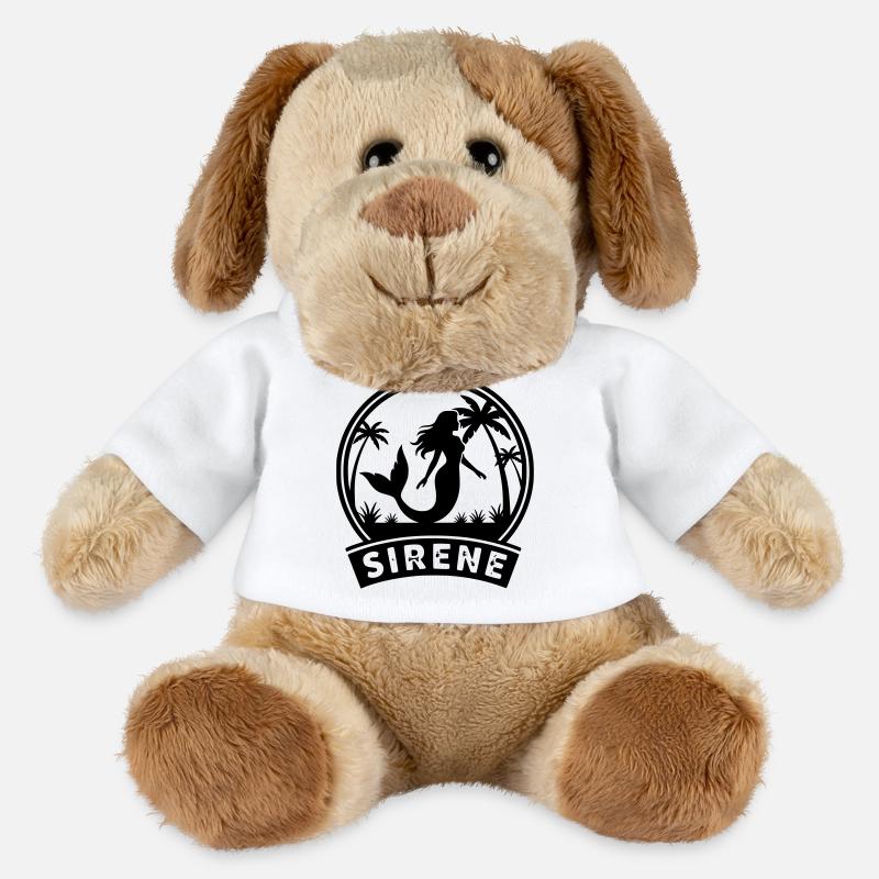 Meerjungfrau - MiniFeet® Hund Helge - Weiß