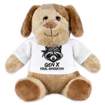 Raccoon Gen X Feral Generation - MiniFeet® Dog Helge - white - Front