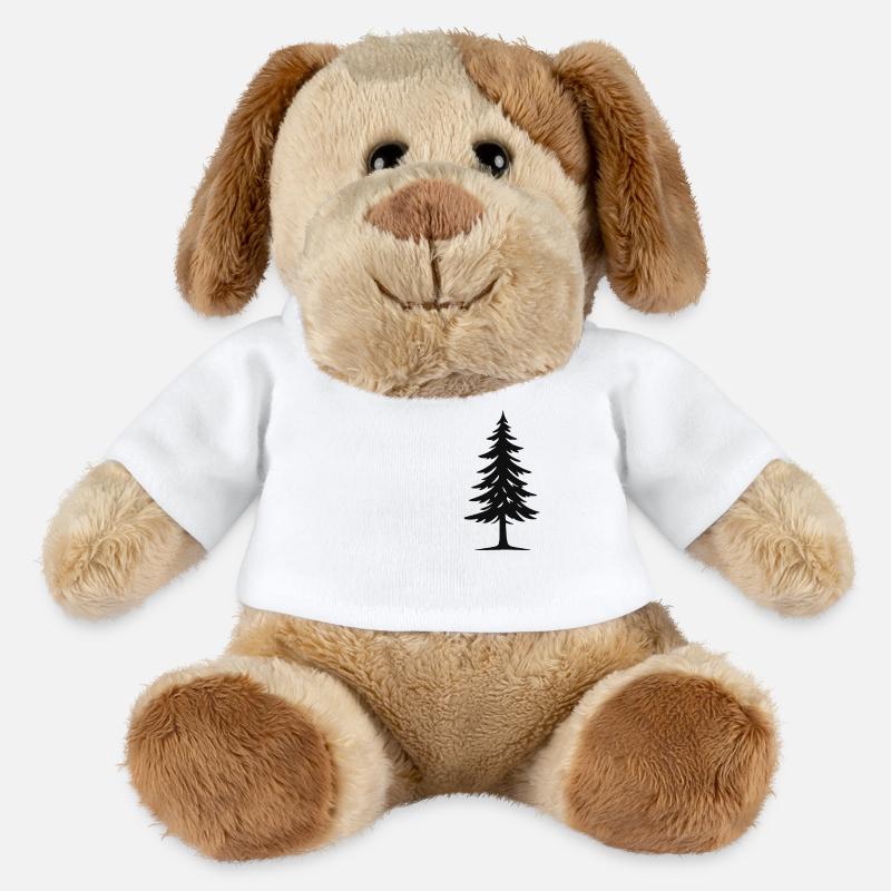 spruce - MiniFeet® Dog Helge - white
