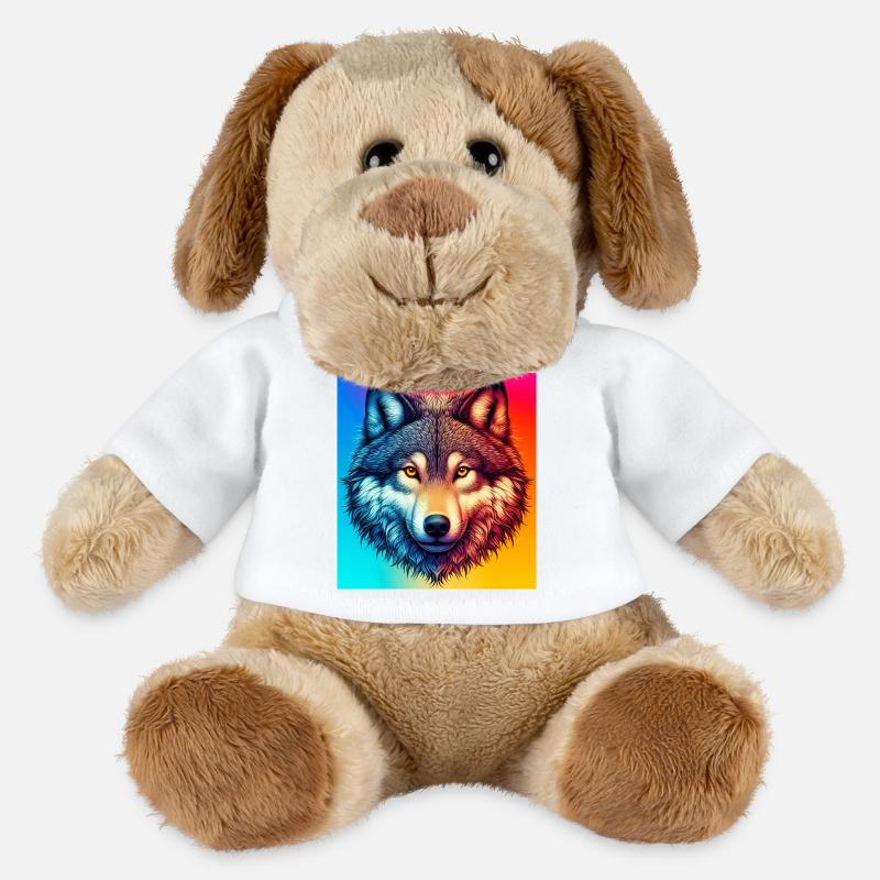 Wolf - MiniFeet® Dog Helge - white