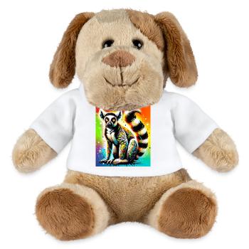 Lemur - MiniFeet® Dog Helge - white - Front