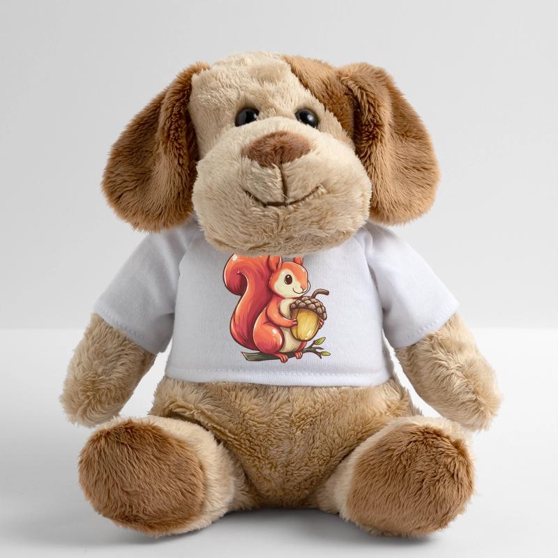 Cuddly squirrel with acorn MiniFeet® Dog Helge