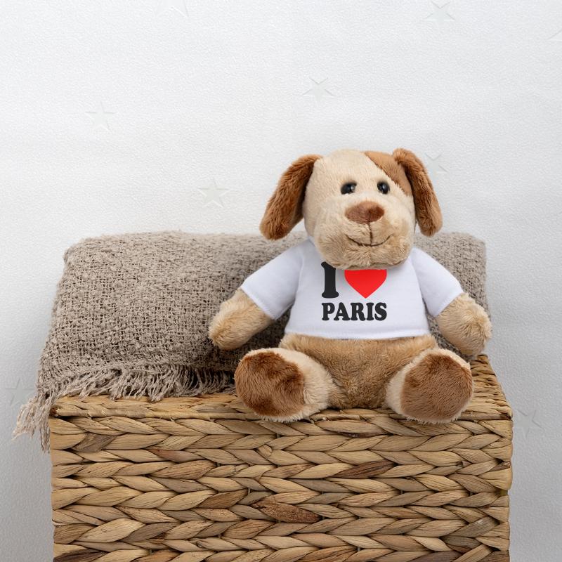 I love paris Chien en peluche Helge MiniFeet®