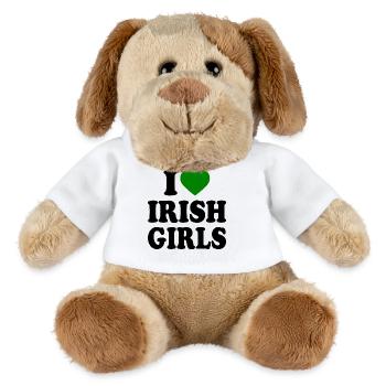 I love irish girls - MiniFeet® Dog Helge - white - Front