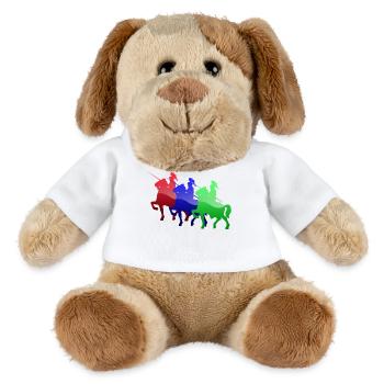 Medieval Knights Of Colour - MiniFeet® Dog Helge - white - Front
