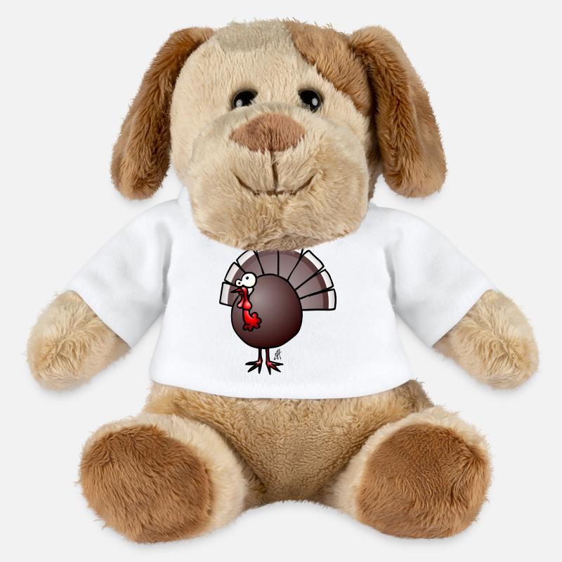 Truthahn - MiniFeet® Hund Helge - Weiß