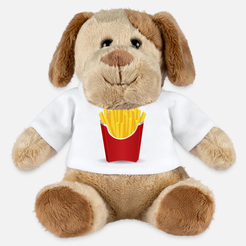 Pommes - MiniFeet® Hund Helge - Weiß