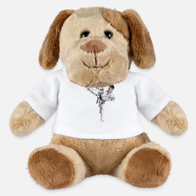 karate - MiniFeet® Dog Helge - white