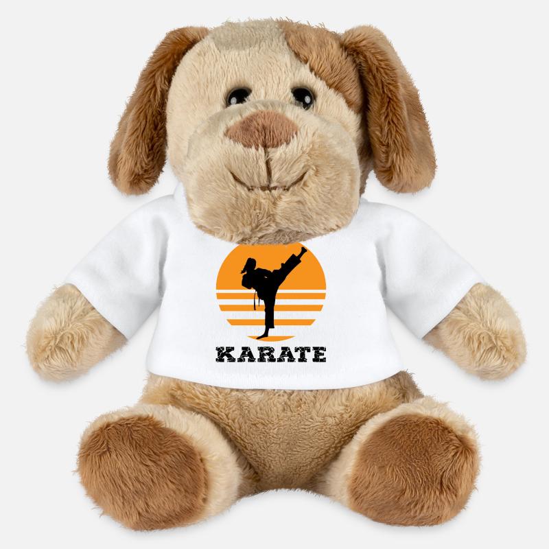 karate - MiniFeet® Hund Helge - Weiß