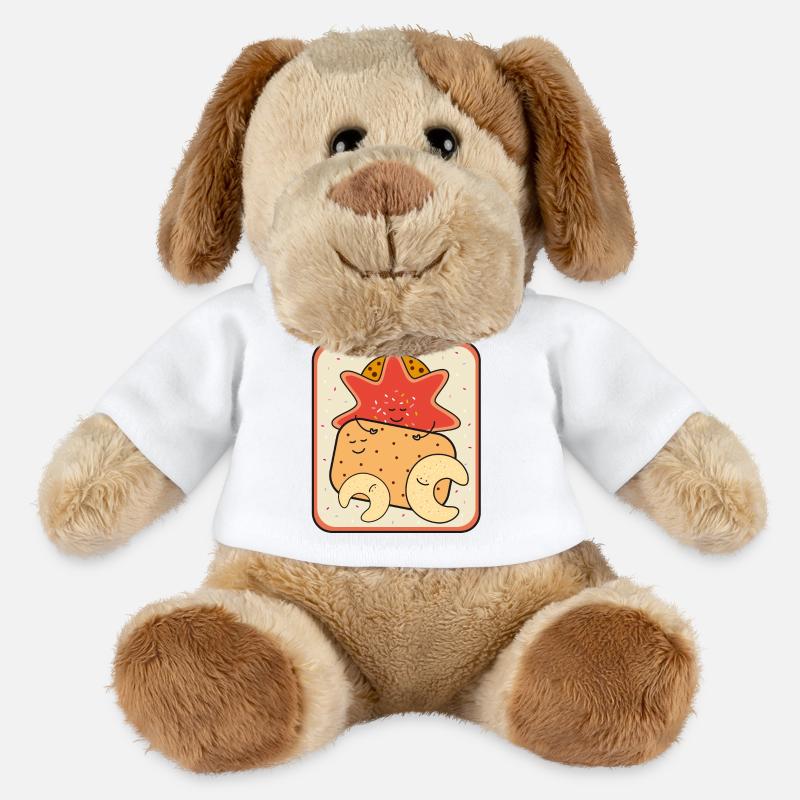 Christmas biscuit box - MiniFeet® Dog Helge - white