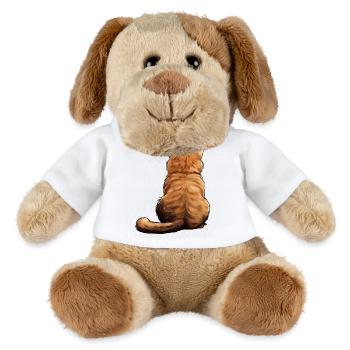 Pli écossais - Chien en peluche Helge MiniFeet® - blanc - Devant