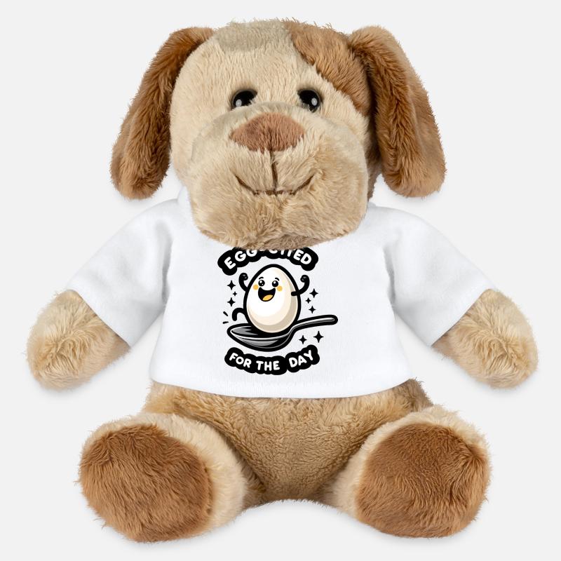 Egg-cited for the Day - MiniFeet® Dog Helge - white