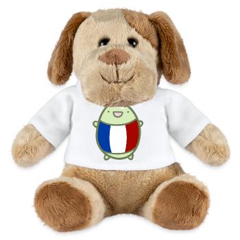 Sweet bean - France - MiniFeet® Dog Helge - white - Front